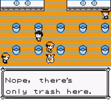 Nope, there's only trash here