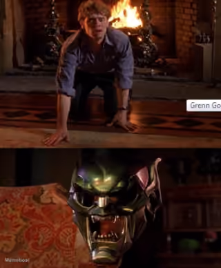 Norman Osborn Green Goblin Mask Calling
