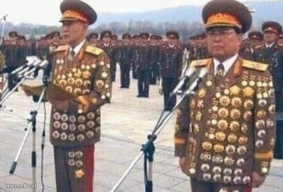 North korean medals - meme generator image preview