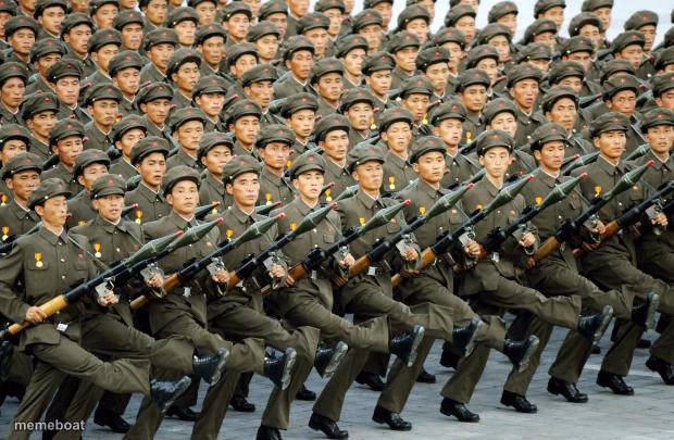 North Korean Military March - meme generator image preview