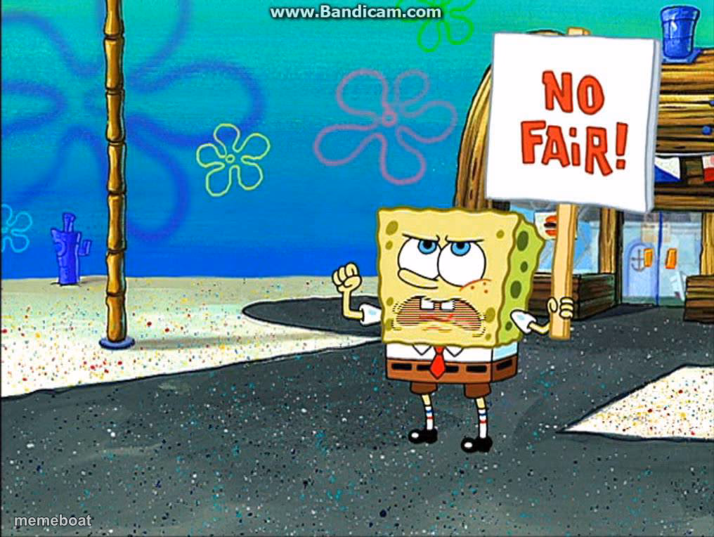 Not fair - meme generator image preview