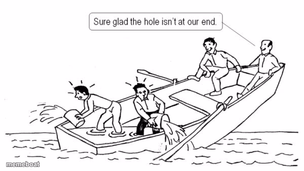 Not my Problem Boat - meme generator image preview