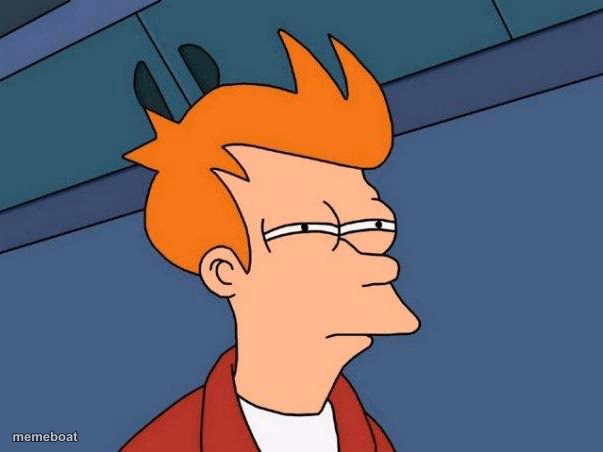 Not sure if- fry - meme generator image preview