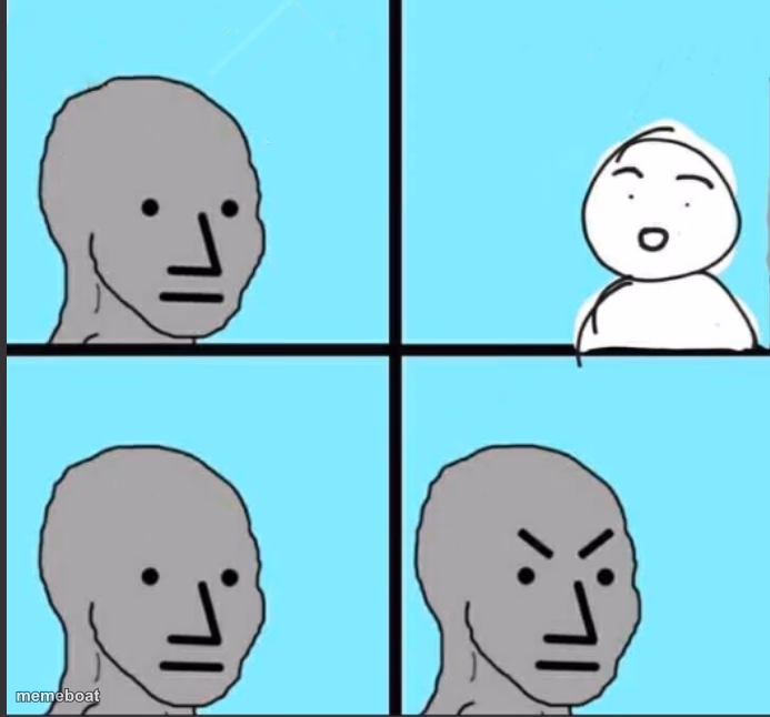 Npc meme without lines - meme generator image preview