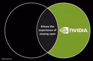 NVIDIA Knows the Importance of Staying Open Venn Diagram
