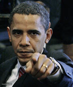 obama pointing finger
