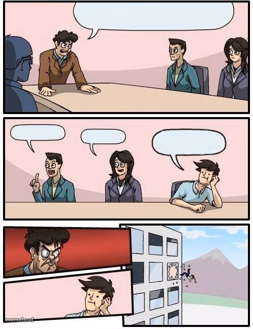 Office board meeting room - meme generator image preview