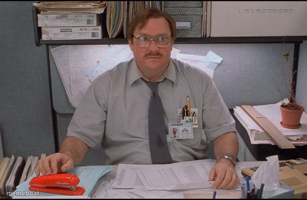 Office Space Stapler - meme generator image preview