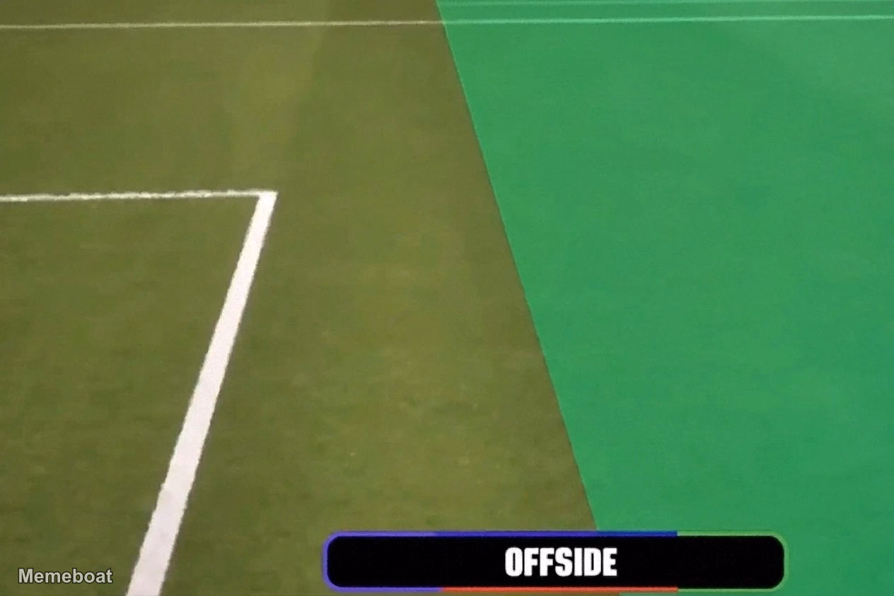 Offside Zone Blank Template - meme generator image preview
