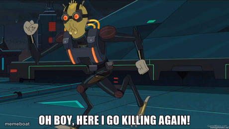 oh boy here i go killing again - meme generator image preview