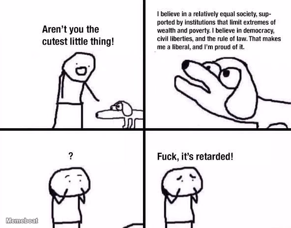 Oh No, It's Retarded - meme generator image preview