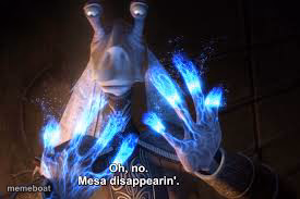 oh no mesa disappearing - meme generator image preview