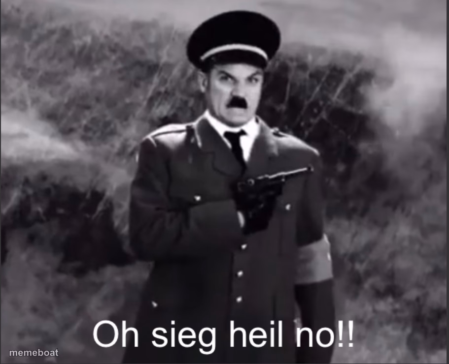 oh sieg heil no - meme generator image preview