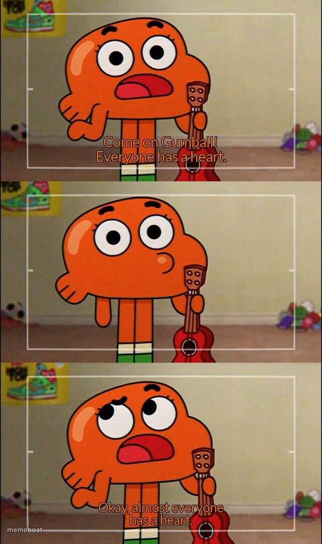 okay almost everyone has a heart - meme generator image preview