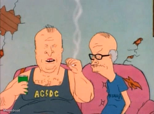 Old Beavis & Butthead - meme generator image preview