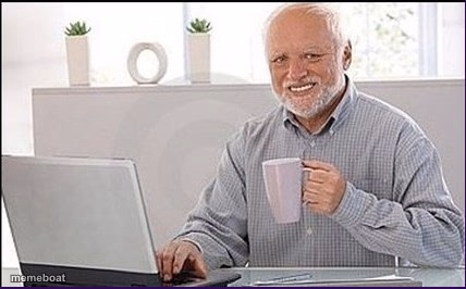 Old guy computer - meme generator image preview