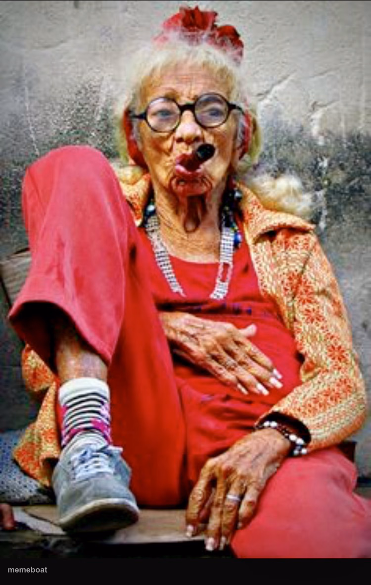 Old lady - meme generator image preview