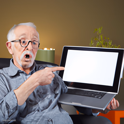 Old man Describing a Program - meme generator image preview