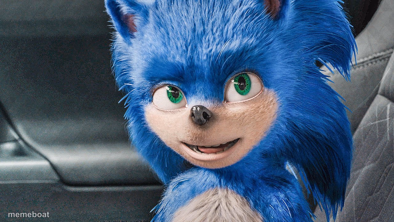 Old Sonic - meme generator image preview