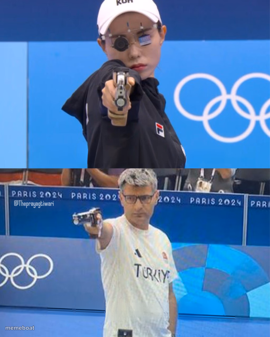 Olympics Shooters - meme generator image preview
