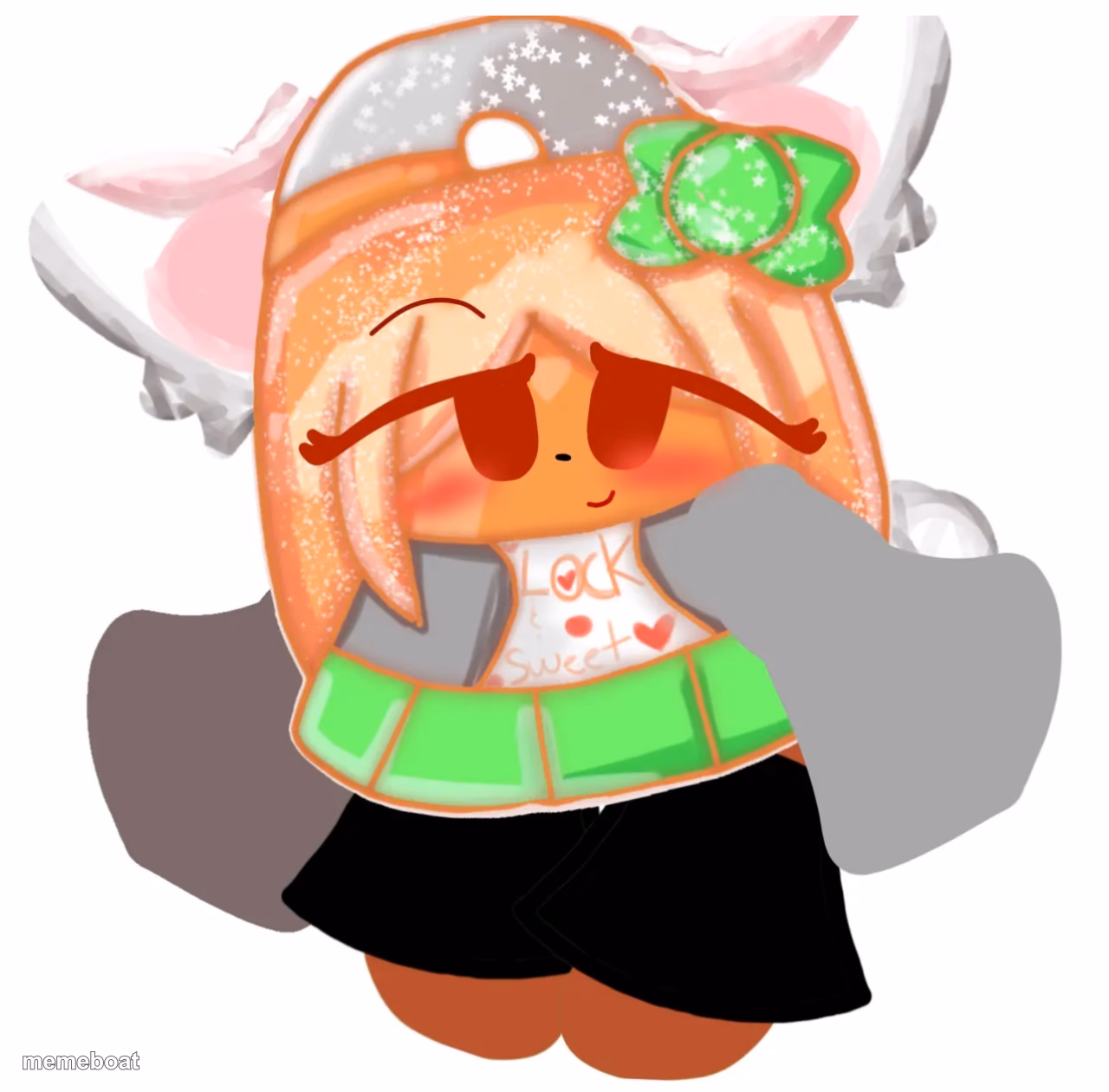 Orange Safety Lock - meme generator image preview