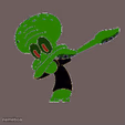 organic dabing squidward