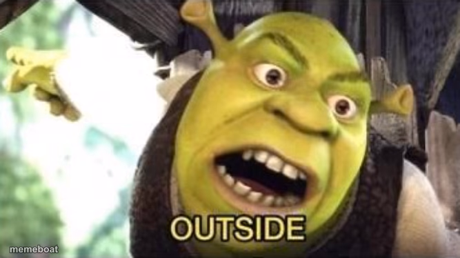 OUTSIDE - meme generator image preview