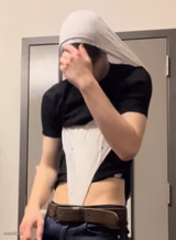 Over the head wedgie