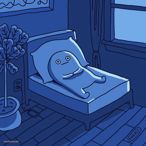 Overthinking at Night - meme generator image preview