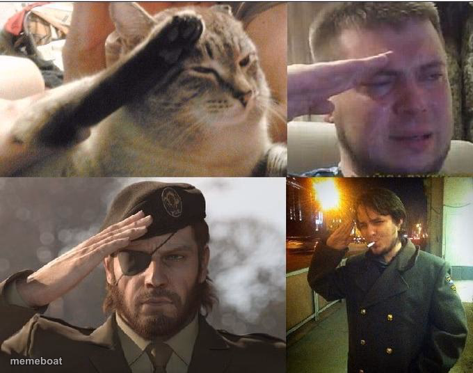 Ozon's Salute - meme generator image preview