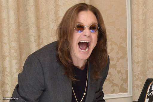 Ozzy Osbourne Yell - meme generator image preview