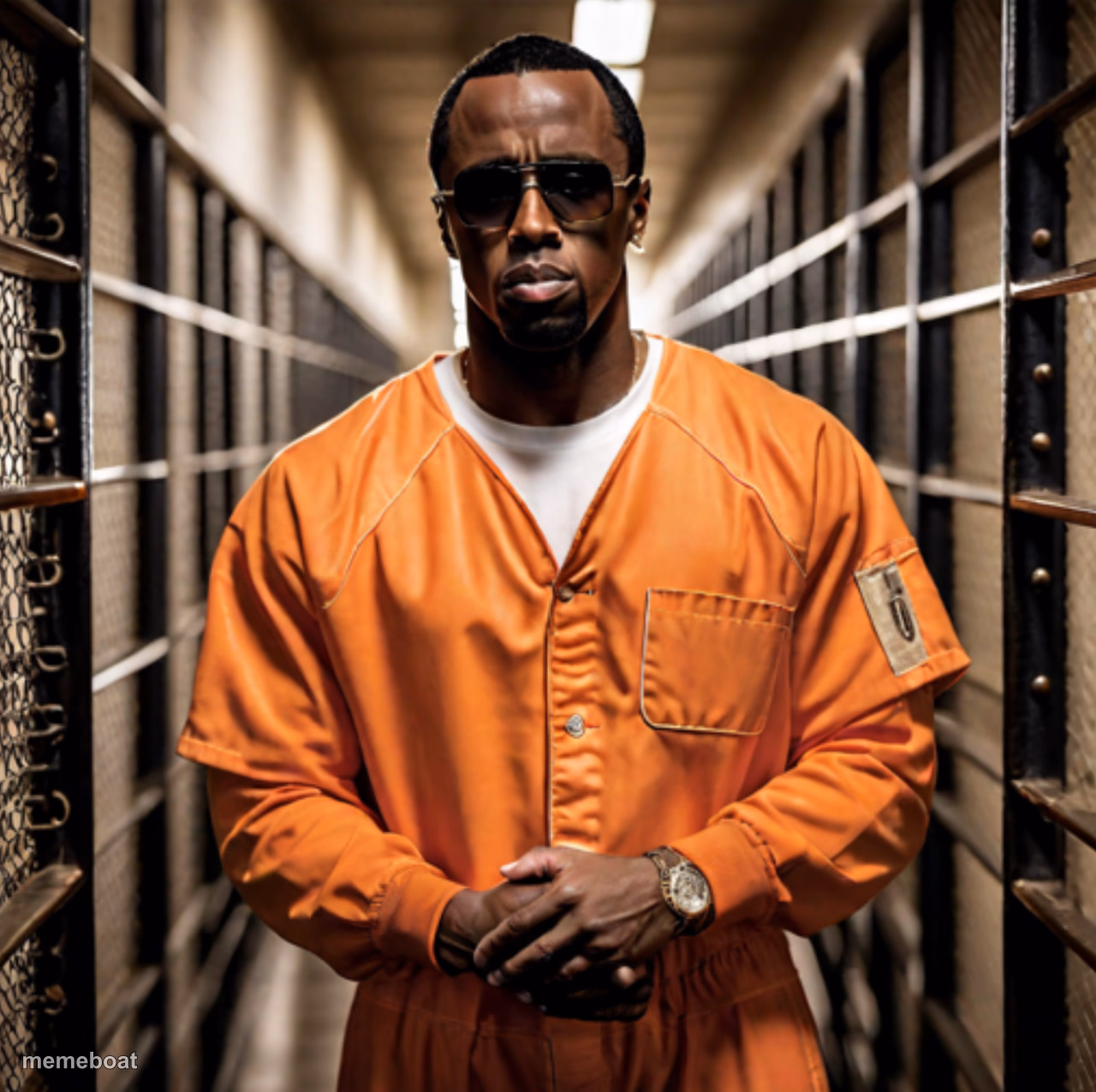 P Diddy Diddler inmate prison - meme generator image preview