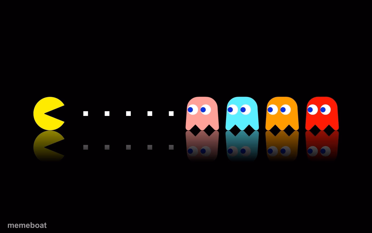 Pac Man Ghost Hunter - meme generator image preview