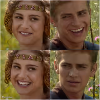 Padmé and Anakin's Reactions - For the Better, Right?