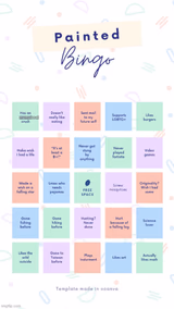 Painted bingo