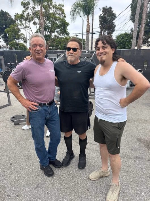 Palmer Luckey, Arnold, and RFK Jr. - meme generator image preview