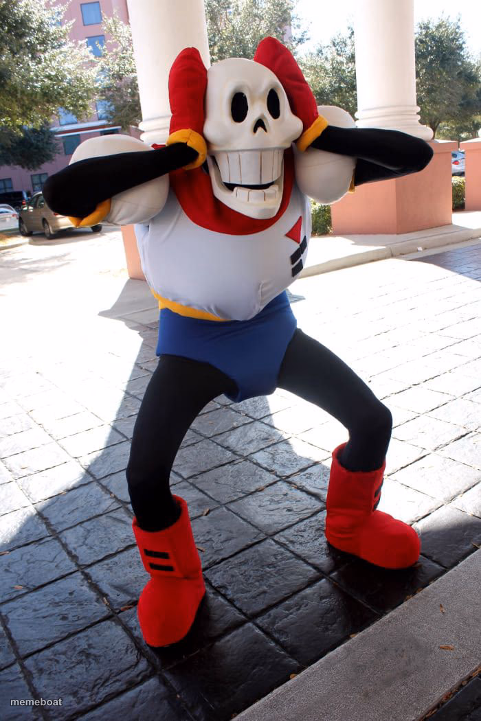 Papyrus Dance Cosplay - meme generator image preview