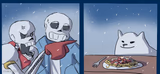 papyrus yelling at toby fox