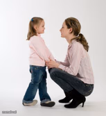 parenting raising children girl asking mommy why discipline Demo