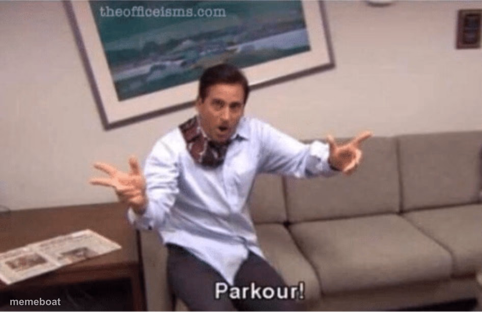 parkour! - meme generator image preview