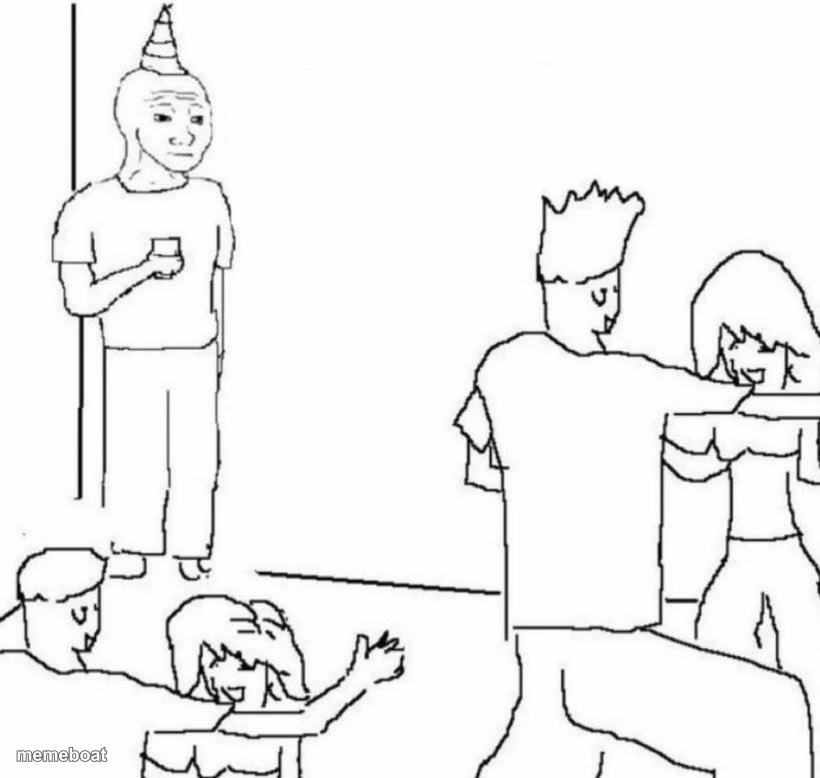 party loner - meme generator image preview