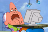 Patrick disgusted