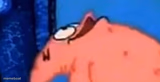 Patrick looking up