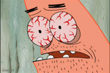 Patrick red eyes