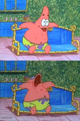 patrick sleeping