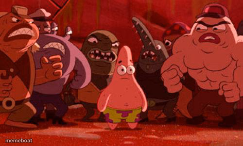 Patrick Star crowded - meme generator image preview