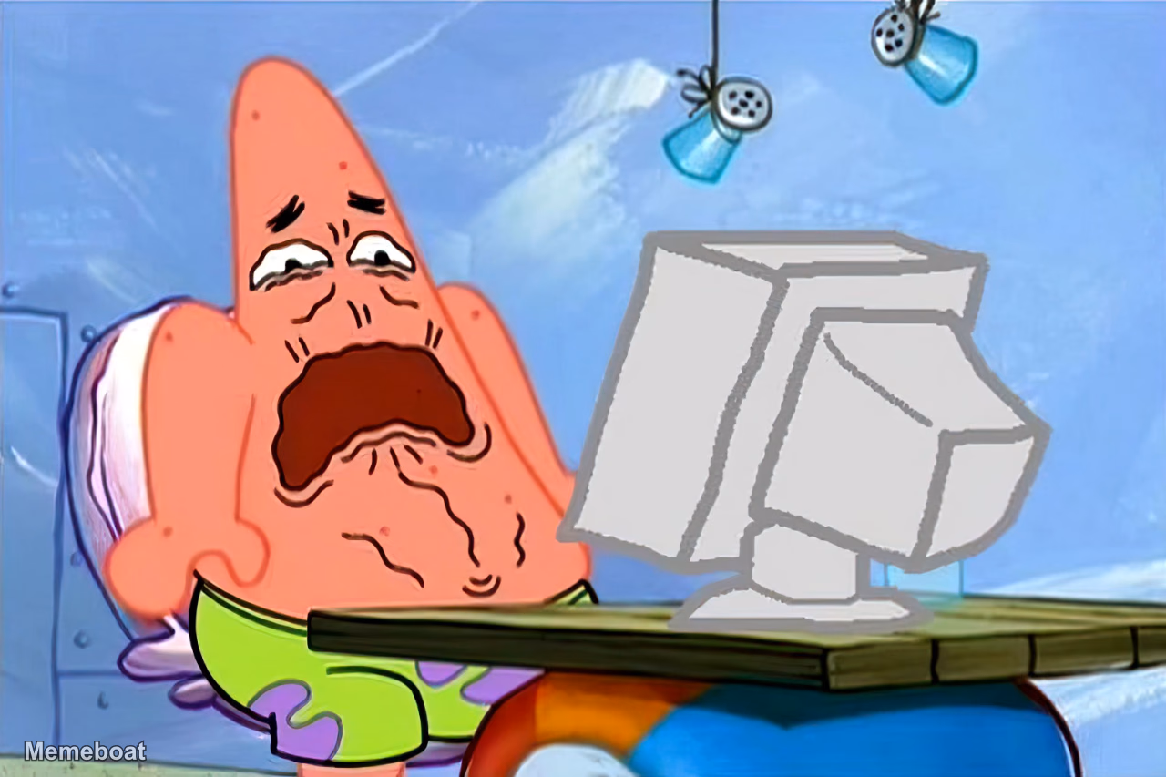Patrick Star Internet Disgust - meme generator image preview