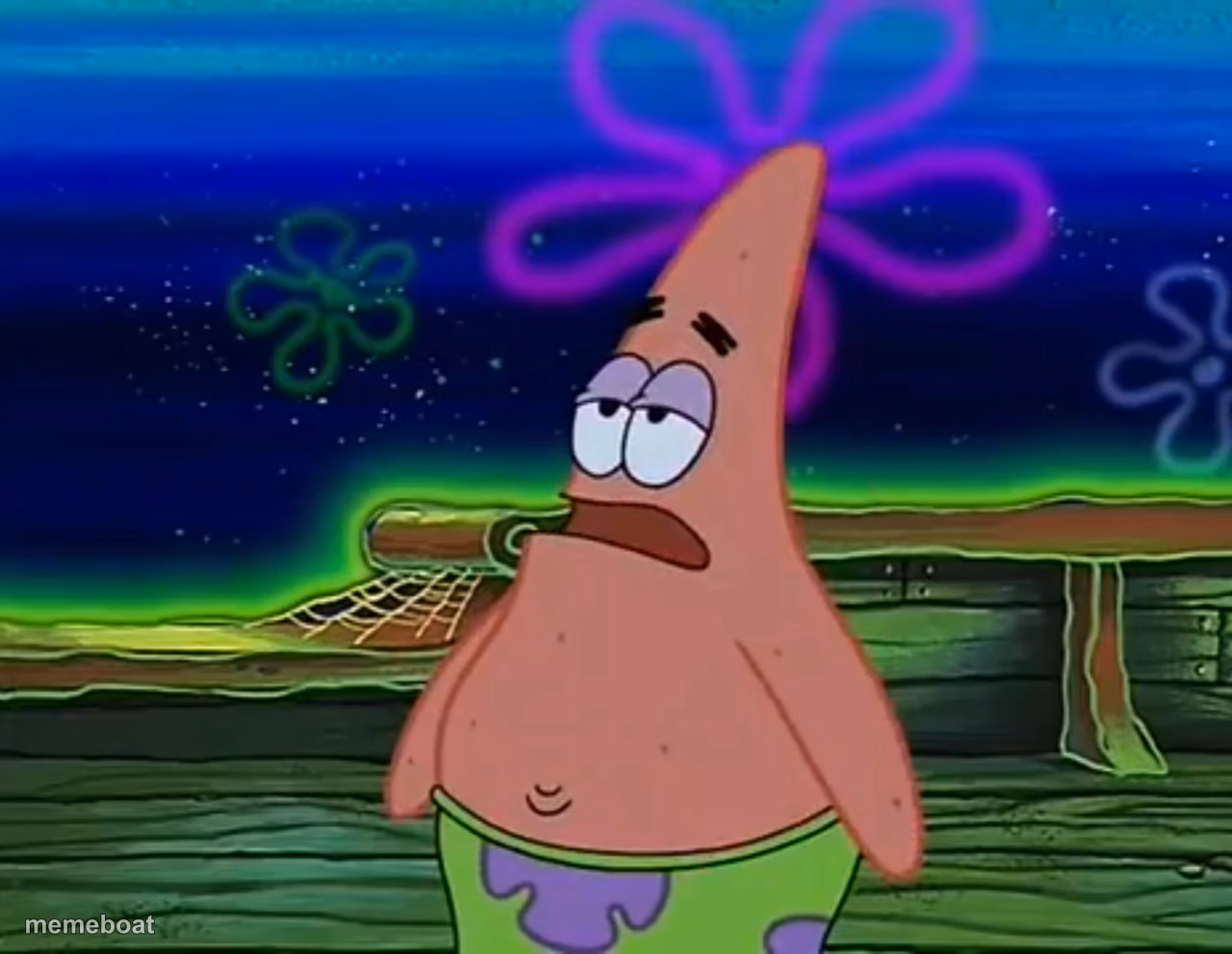Patrick Star Take It Or Leave - meme generator image preview