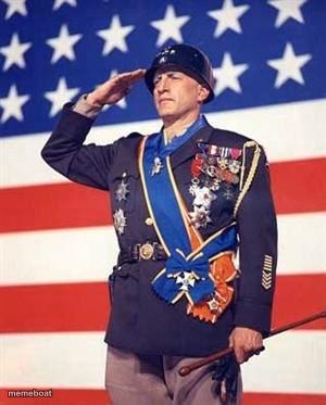 Patton Salutes You - meme generator image preview