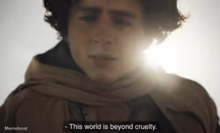 Paul "This world is beyond cruelty" - 'Dune: Part Three'